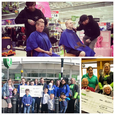 Asda Dumbarton store raises £40,000 for good causes