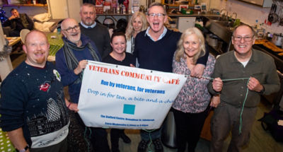 Asda Fight Hunger Create Change supports the Veterans Community Cafe in Edinburgh