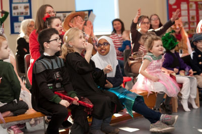 Pupils from Elmfield School for Deaf Children enjoy World Book Day