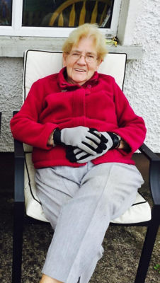 Asda Enniskillen customer Elsie Abbot