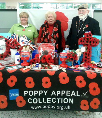 Poppy Appeal at Asda Gosforth