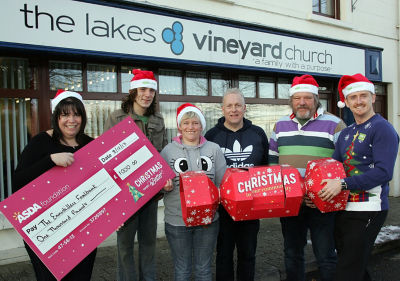 Enniskillen food bank receive Asda Foundation grant from colleagues