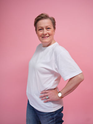 Asda Tickled Pink real self checker Esther