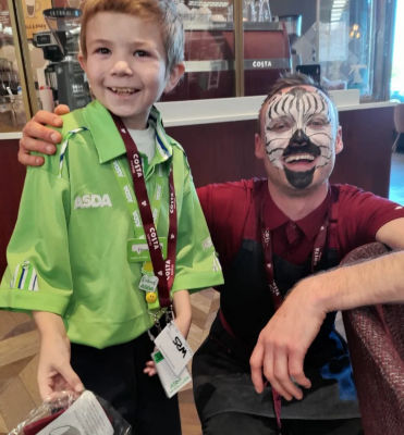 VIP tour of Asda North Hykeham for number one fan Ethan Codd 