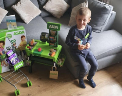 Ethan Leam loves Asda Langley Mill