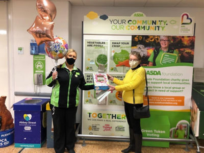 Asda Derby helps Eunice Dring celebrate her 100th birthday