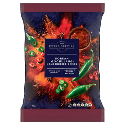 Extra special korean gochujang crisps