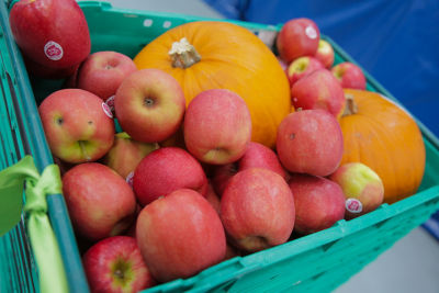 Fresh produce at the new FareShare warehouse in Leeds
