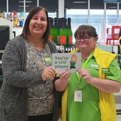 Joanne Lang from Asda Farnworth