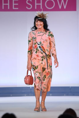 Our amazing Asda Farnborough colleague Catherine takes to catwalk for Breast Cancer Now Fashion Show