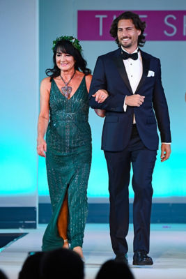Our amazing Asda Farnborough colleague Catherine takes to catwalk for Breast Cancer Now Fashion Show
