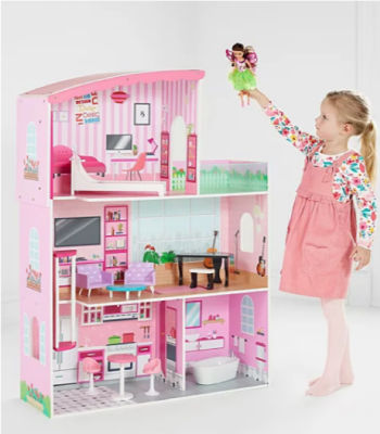 Wooden toys - Fashion dolls' house