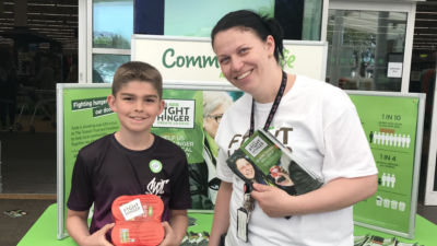 Fight Hunger Create Change at Asda Gloucester