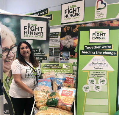 Asda Fight Hunger Create Change collection drive for local food banks