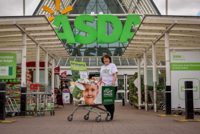Food donation trolley