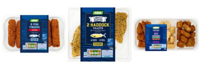 Some of the items in Asda's new chilled fish range