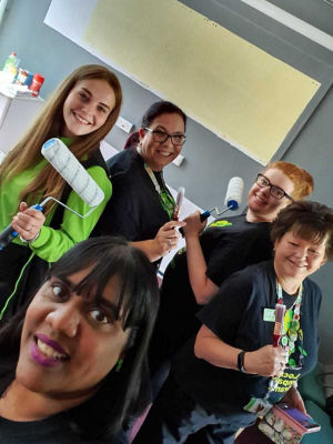 West London community champions get decorating