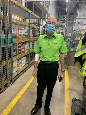 Frank Smith from Asda Dalgety Bay