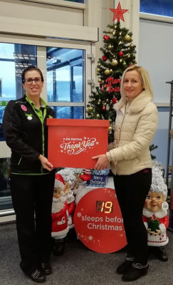 Gift appeal at Asda Fraserburgh