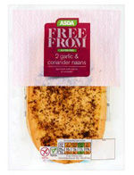 Asda Free From Garlic and Coriander Naan
