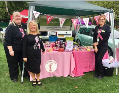 Asda Melksham, Frome and Trowbridge community champions fundraising for Tickled Pink