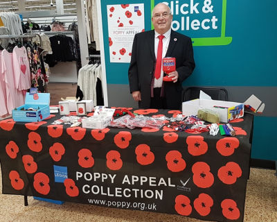 Poppy Appeal at Asda Harrogate