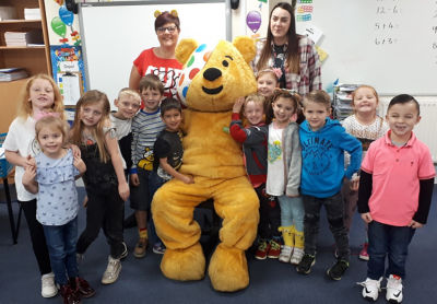 Asda Boston community champion Stephen supporting BBC Children in Need