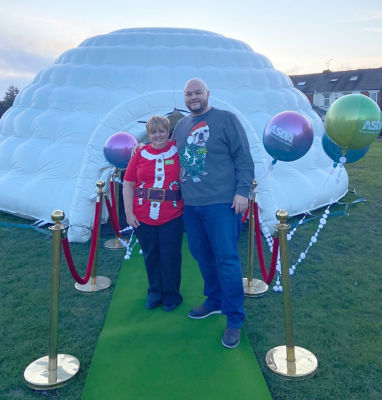 Asda Gosforth puts on surprise Christmas party for children at Hazelrigg Community Centre