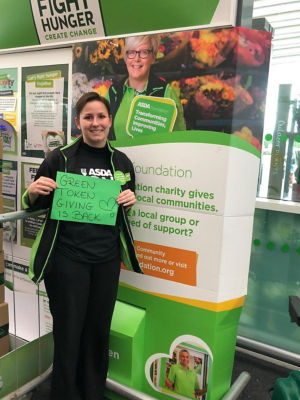 Asda launches digital Green Token Giving