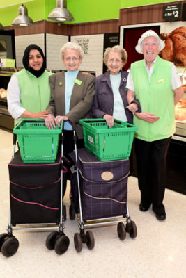 Meet customers Doris and Lil – Britain's oldest identical twins 