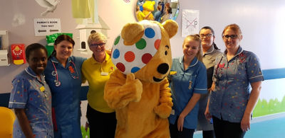 Colleagues at Asda Greenhithe raise money for Children in Need