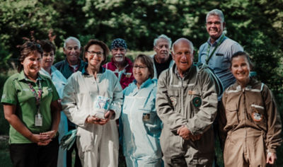 Asda Newport donate sugar to the Isle of Wight Beekeepers Association