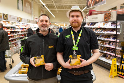 Easter biscuits from Rowe's bakery are available at Asda this Easter