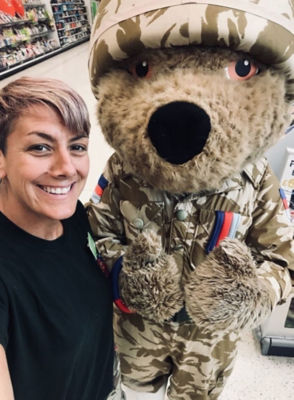 Help for Heroes at Asda Halifax
