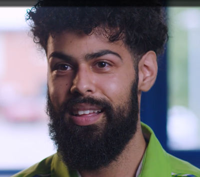 Nottingham home delivery driver Habeel honoured for rescuing baby from house fire