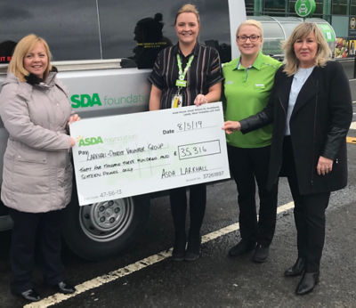 Asda Foundation donates £35,000 to Larkhall & District Volunteer Group