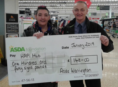Asda Foundation top up funding to Hapi Hub