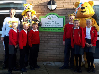 Asda Boston community champion Stephen supporting BBC Children in Need
