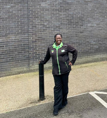 Tracey Henry at Asda Hayle Harbour