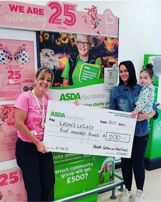 Asda Sutton in Ashfield community champion Hayley Carrington