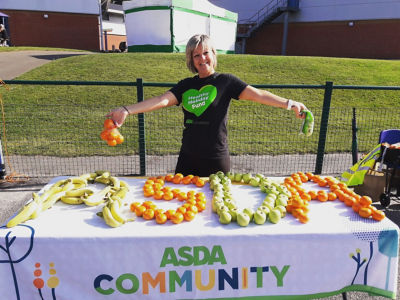 Asda Sutton in Ashfield community champion Hayley Carrington
