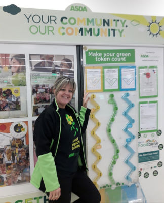 Asda Sutton in Ashfield community champion Hayley Carrington