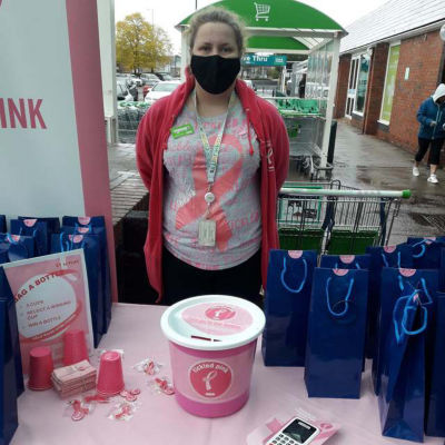 Helen-Louise Sestan-Burton fundraising for Tickled Pink