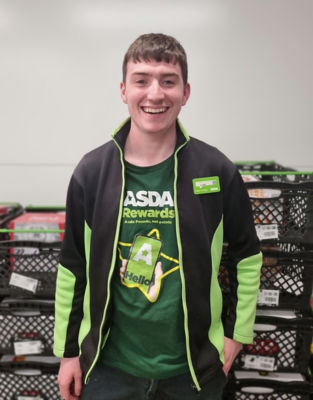 Liam Garrett from Asda Hessle has become one of teh UK's youngest pilots after getting his licence at 18