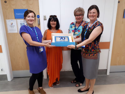 Asda Huddersfield celebrate the NHS's 70th anniversary