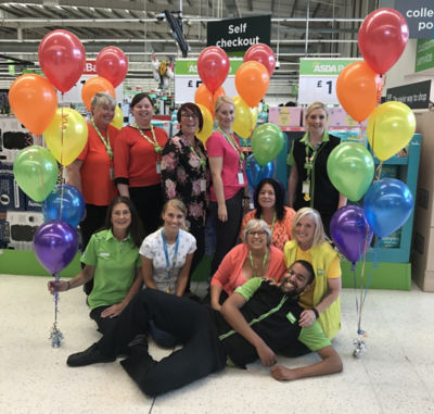 Colleagues at our Hessle store in Hull support Pride
