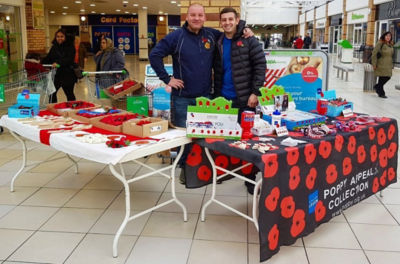 Poppy Appeal at Asda Hunts Cross