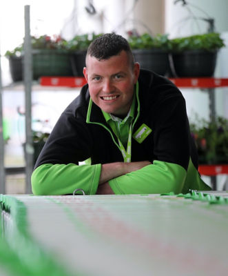 Aidan Campbell from Asda Cookstown