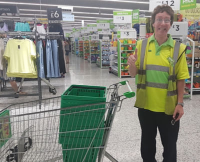 Asda Bournemouth colleague Ian Peirce