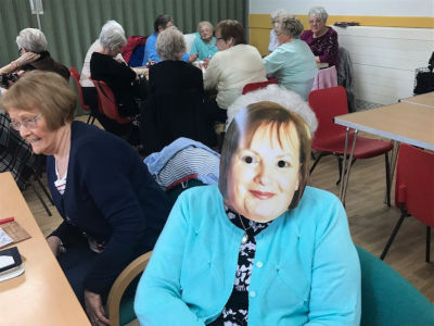Appreciation day for Karen Thomas from Asda Tonypandy at Canolfan Pentre